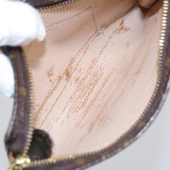 LOUIS VUITTON Monogram Bucket PM Accessory Pouch LV Auth 103903 - Picture 10 of 16